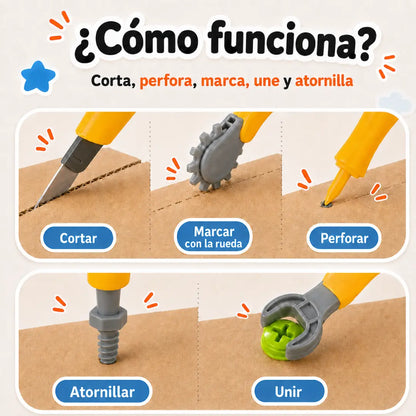 Kantal® – Kit de Herramientas para Construir con Cartón