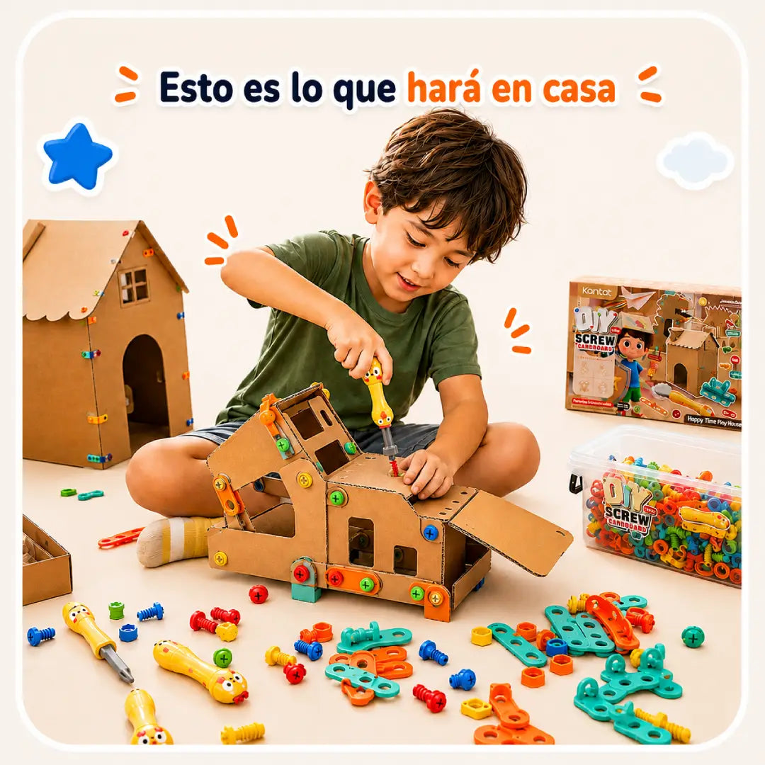 Kantal® – Kit de Herramientas para Construir con Cartón