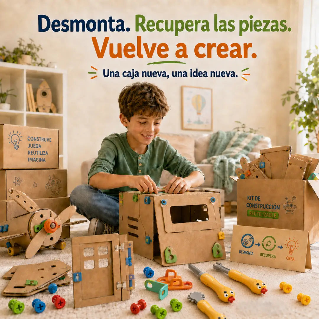 Kantal® – Kit de Herramientas para Construir con Cartón