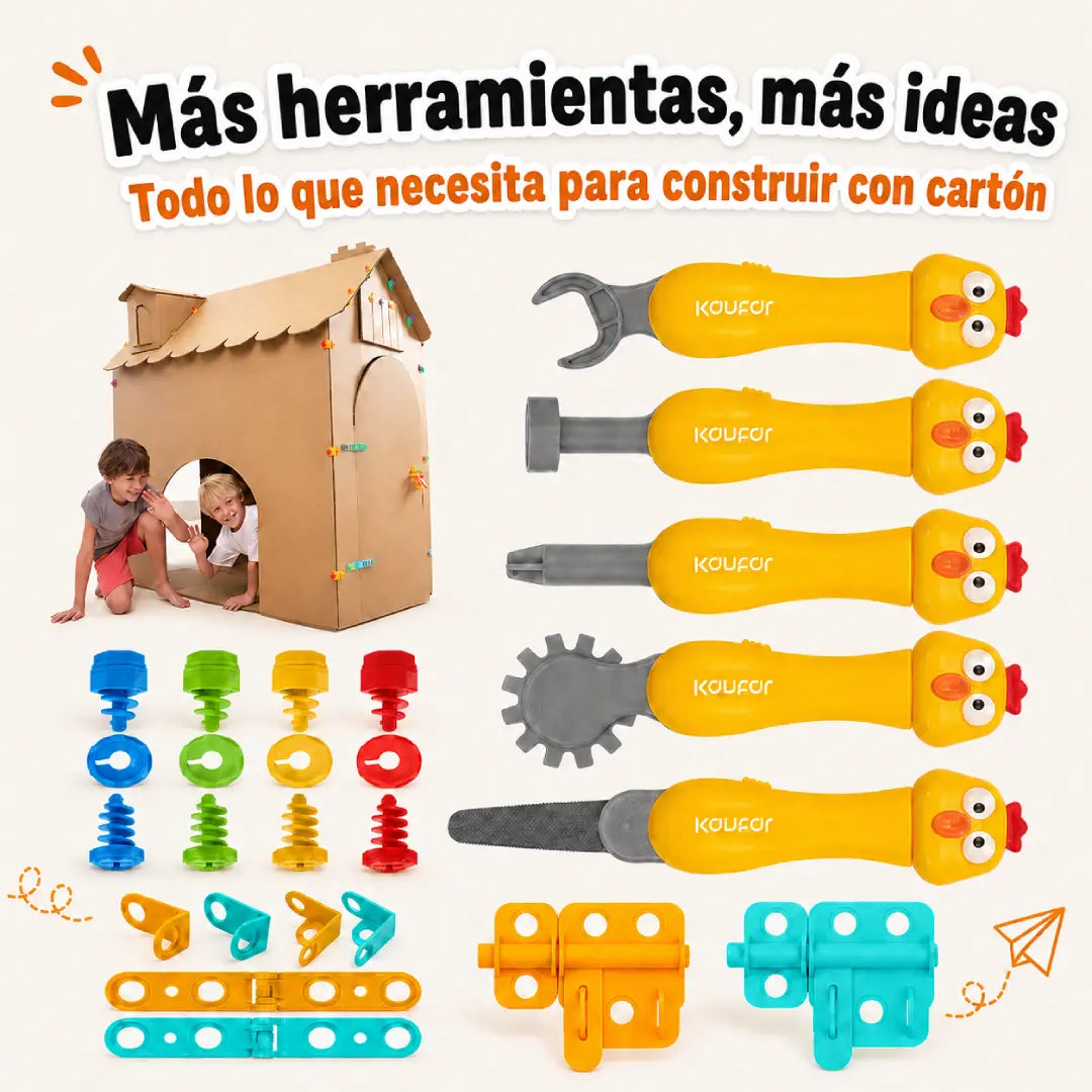 Kantal® – Kit de Herramientas para Construir con Cartón